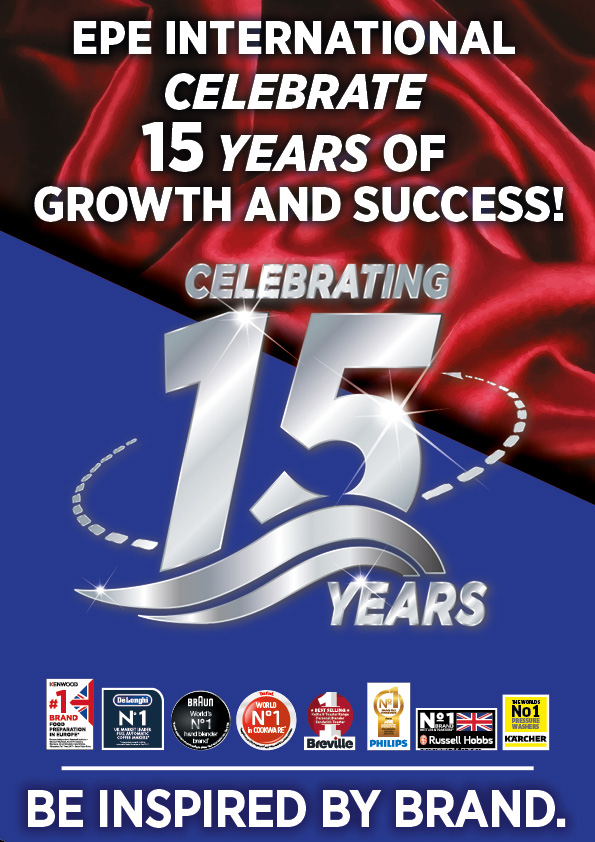 15Years_Celebration EPE International The UK’s Leading Distributor