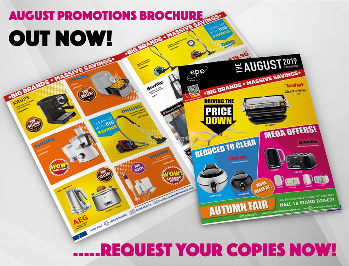 August Promotions brochure out now