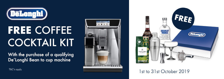 The Delonghi Coffee Cocktail Promotion