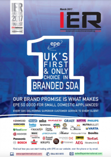 EPE Featured on the front cover of IER March 2017 EPE Featured on the front cover of IER March 2017