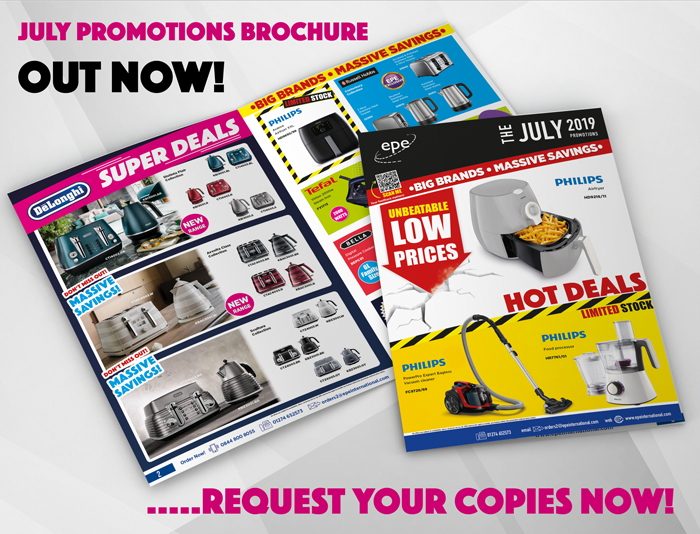 July Promotions brochure out now