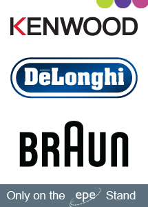 Kenwood, Delonghi and Braun Exhibiting with EPE at Exclusively Electrical 2015 - EPE - The UK's Distributor of Brands | Brands You Know, Distributor You Trust