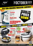 October Monthly Promotions Brochure cover